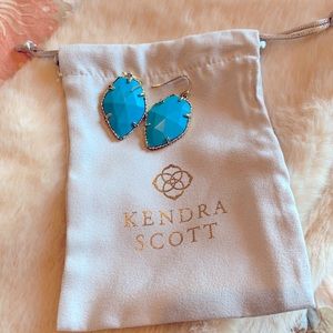 Kendra Scott Corley Drop Earrings in Turquoise